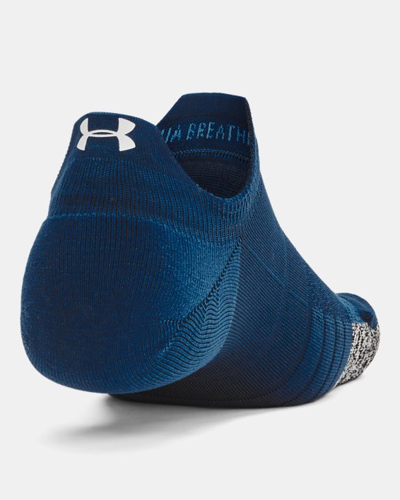 Women's UA Breathe 2-Pack No Show Tab Socks in Blue image number 2